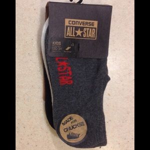 Kid's Converse All⭐️Star No-Show Socks